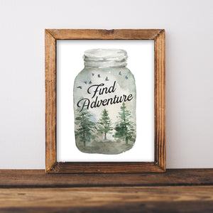 Wildwood Collection - Find Adventure - Instant Download